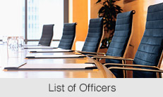 List of Officers